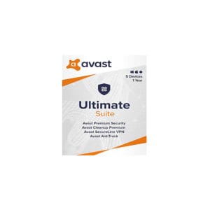 Avast Ultimate 2021 | Antivirus+Cleaner+VPN | 5 Devices, 1 Year